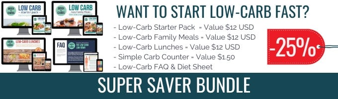 Low-Carb Ultimate Bundle - save today and start your low-carb diet FAST