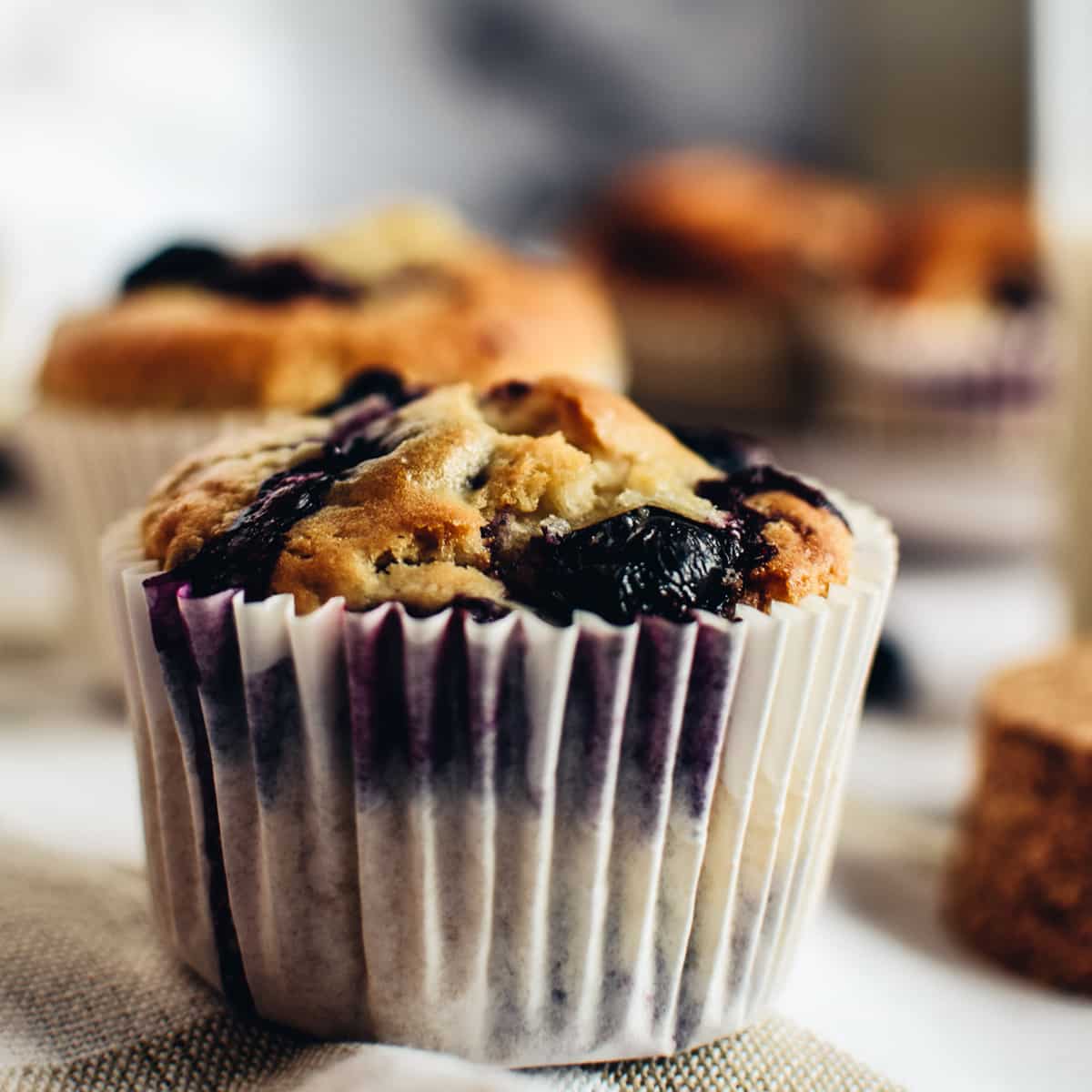 Vegan Blueberry Muffins | Easy Breakfast | Oh My Veggies