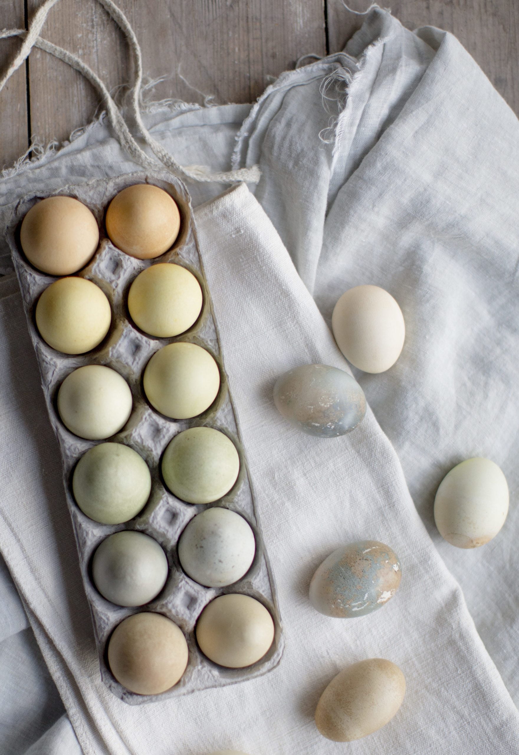 Natural Tea Dyed Easter Eggs - Say Yes