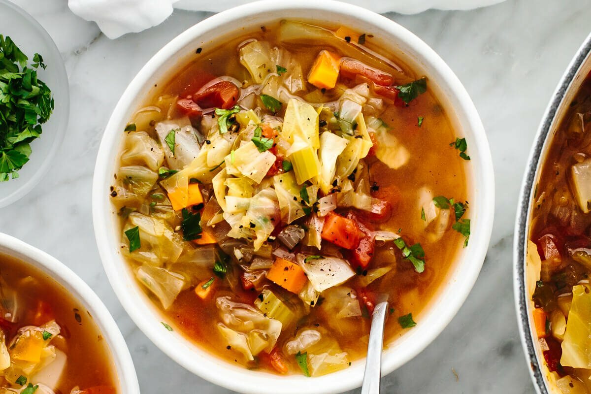 BEST Cabbage Soup | Downshiftology