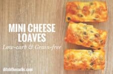 Coconut flour mini cheese loaves are the gold standard when it comes to flourless bread. These are simply magical!!! Low carb and keto friendly, these are perfect for lunch boxes and dinner. See the easy recipe. | ditchthecarbs.com