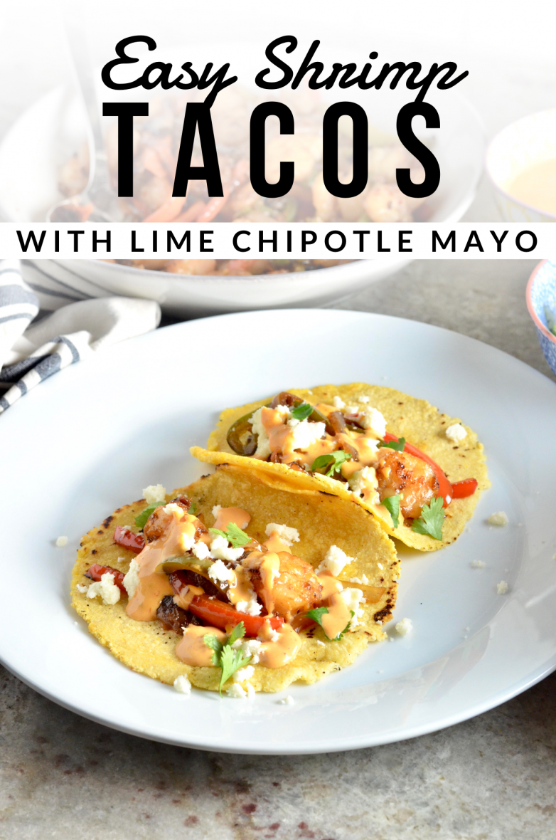 Easy Shrimp Tacos on 100 Days of Real Food