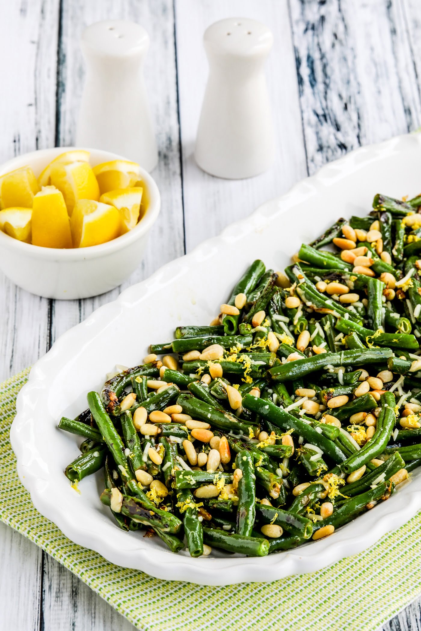 Green Beans with Lemon, Parmesan, and Pine Nuts – Kalyn's Kitchen