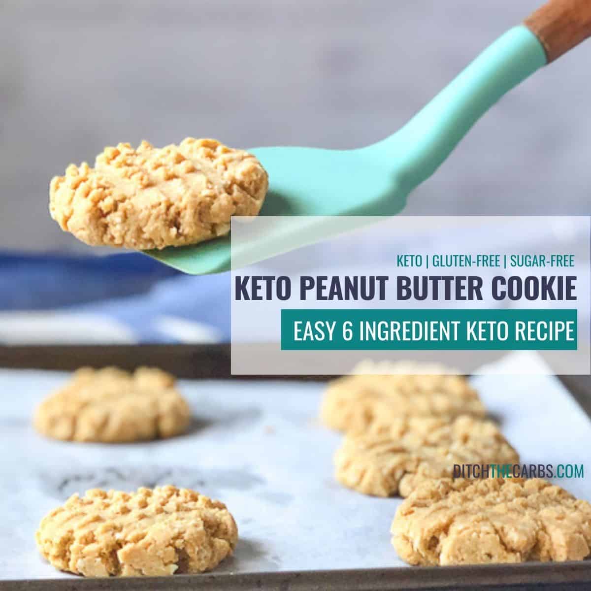 Amazing Keto Peanut Butter Cookies!