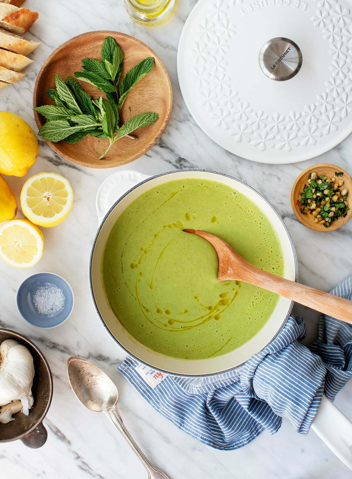Creamy Asparagus Soup - Love and Lemons