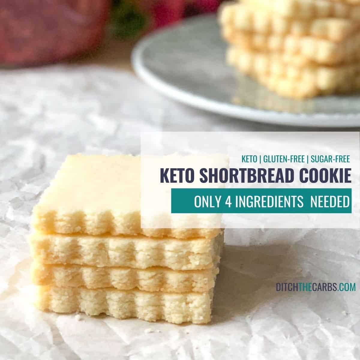 Yum! Buttery and Flakey Shortbread Cookies!