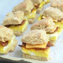 Make-Ahead Egg Biscuits on 100 Days of Real Food