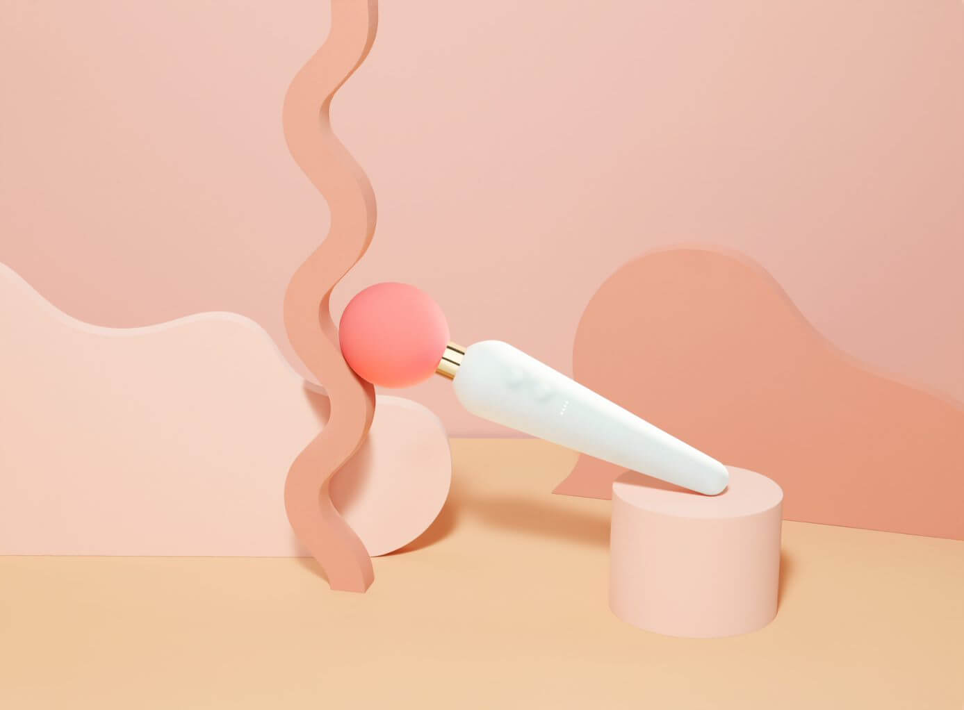 See The Goop Double-Sided Wand Vibrator In Action | Goop