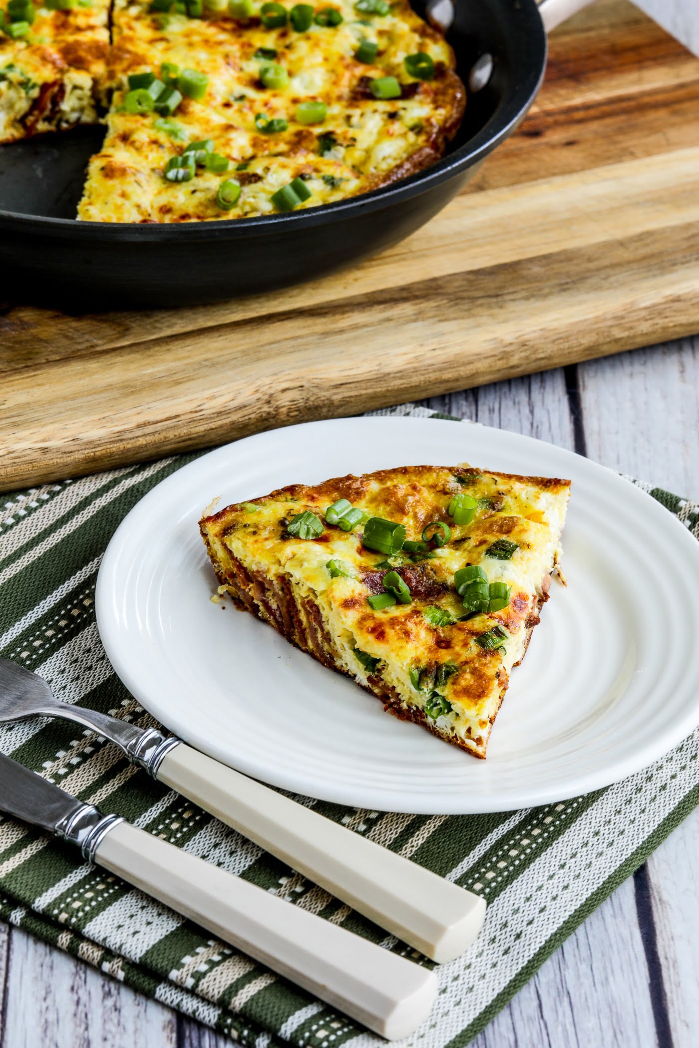 Bacon Frittata with Two Cheeses – Kalyn's Kitchen