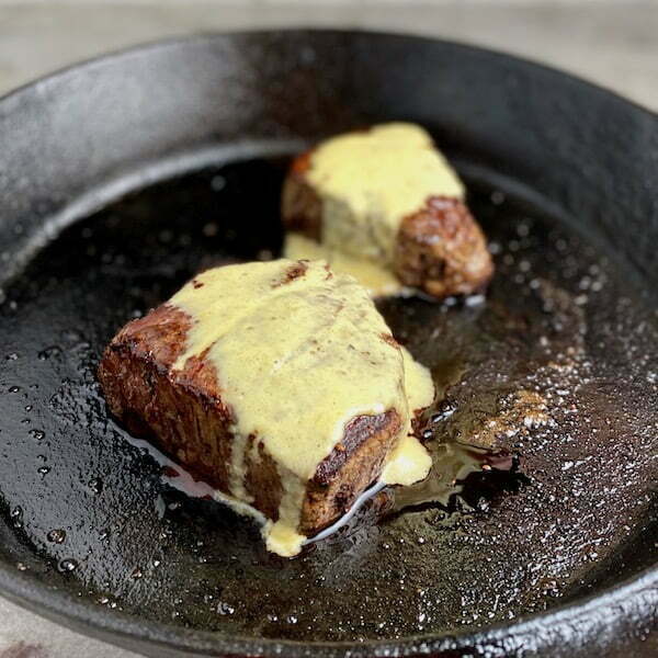 Easy Oven Roasted Steak with Blender Bearnaise (and our epic trip to Iceland!!)