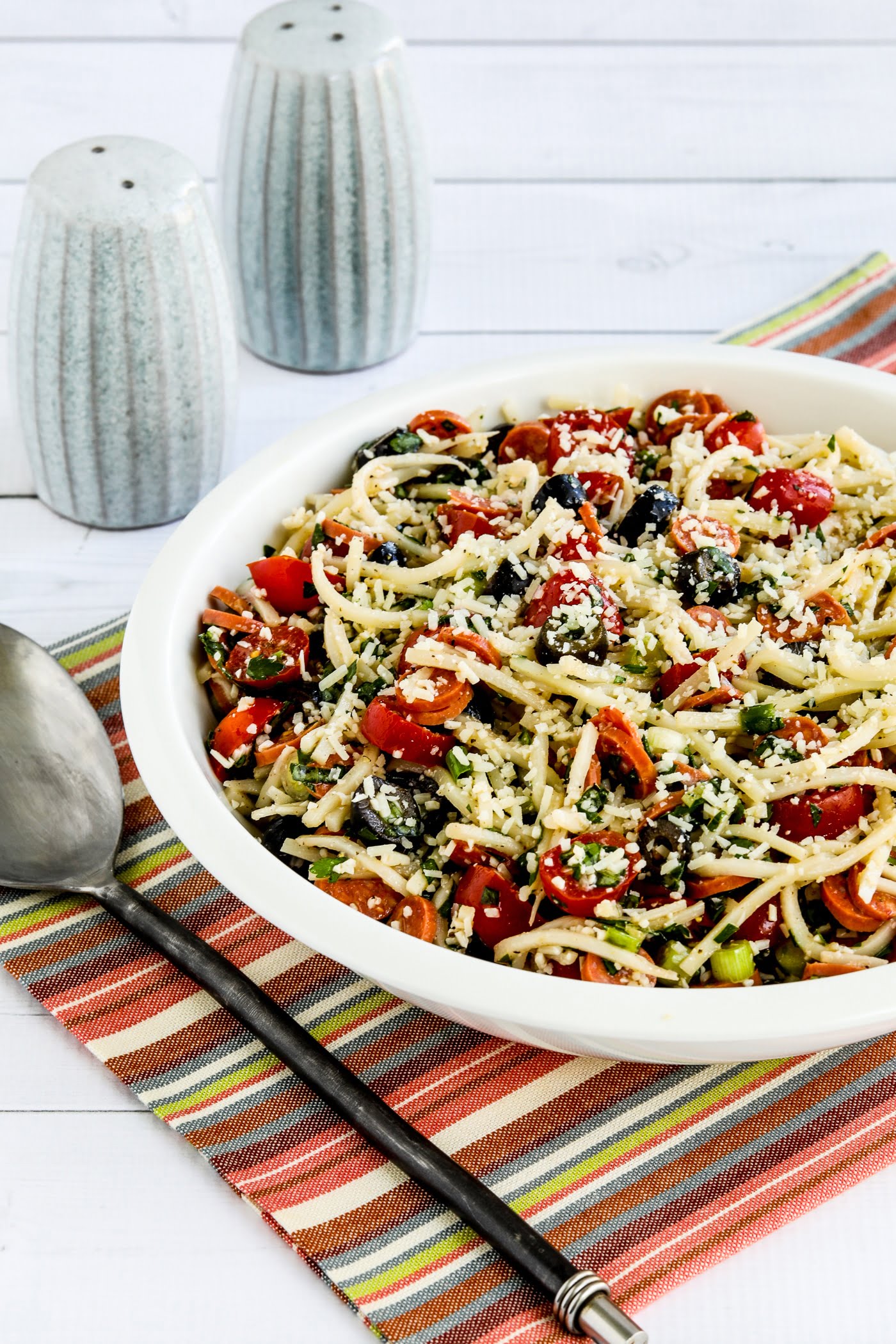 Low-Carb Italian Pasta Salad – Kalyn's Kitchen