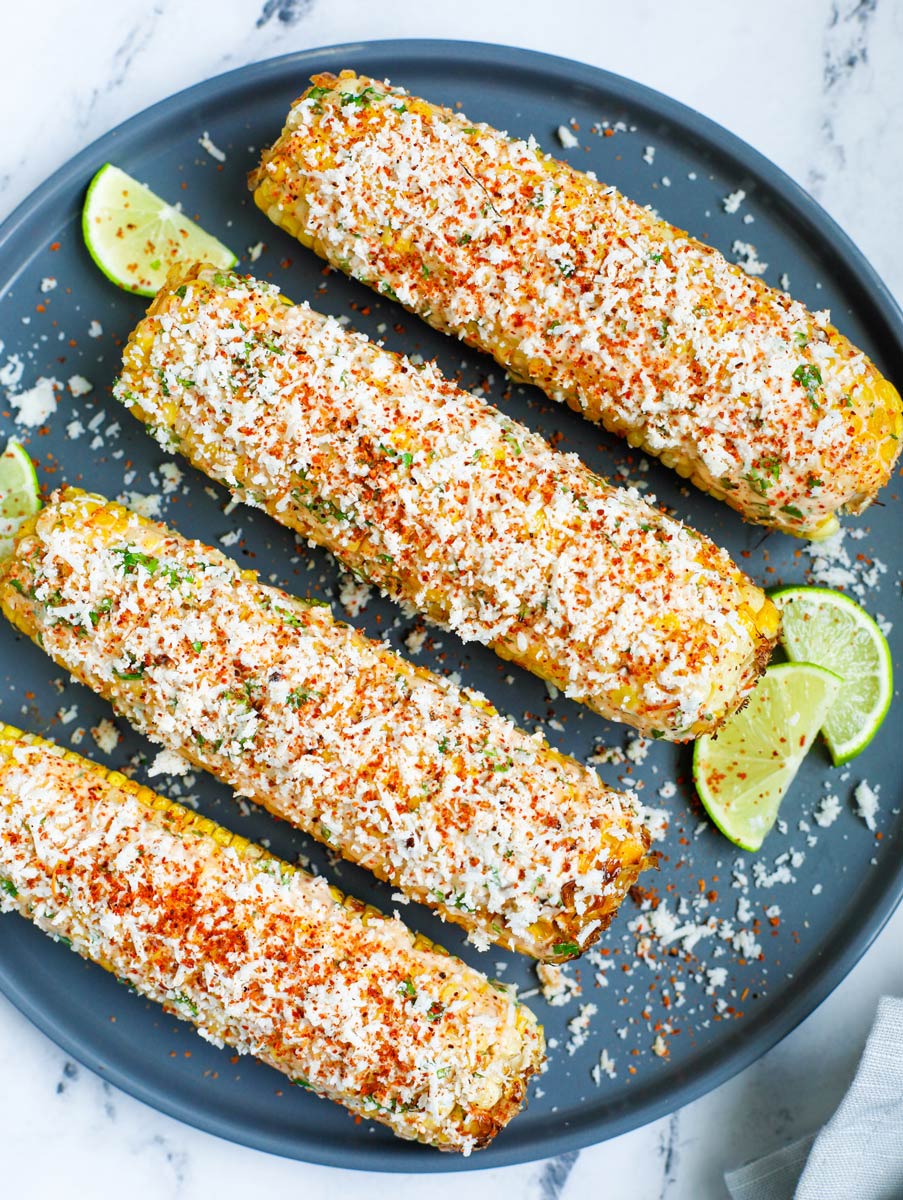 Mexican Street Corn | Less Meat More Veg