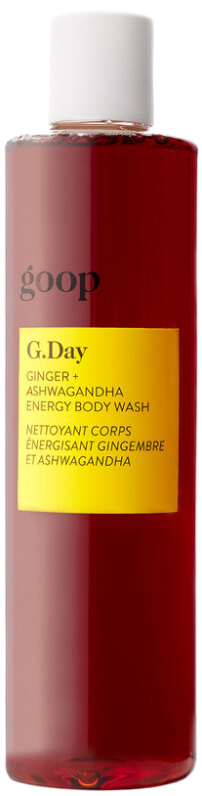 goop Beauty G.Day Ginger + Ashwagandha Body Wash