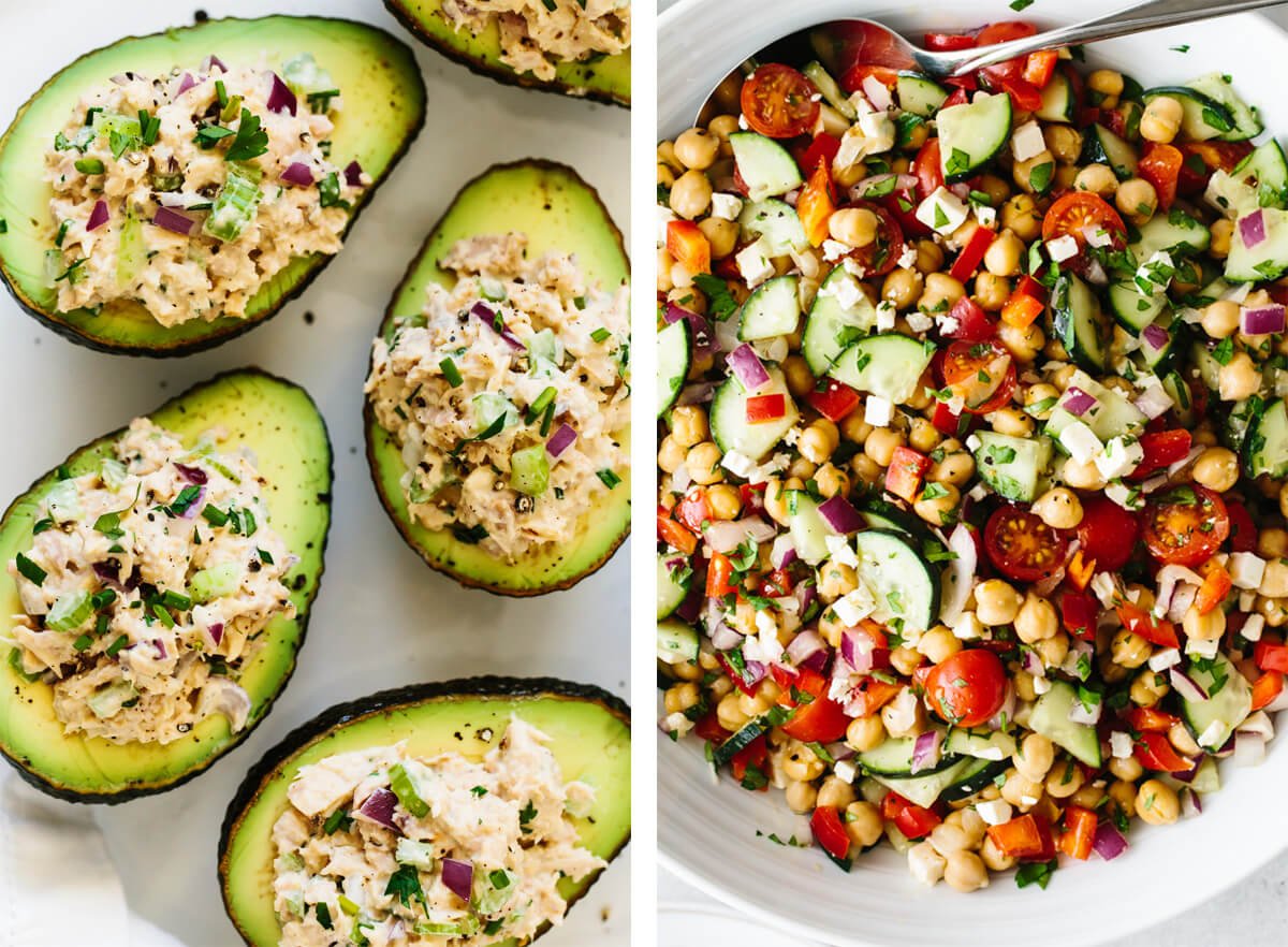 30+ Healthy Lunch Ideas | Less Meat More Veg