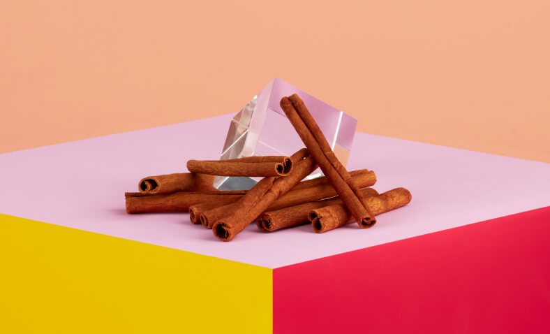 cinnamon on a table