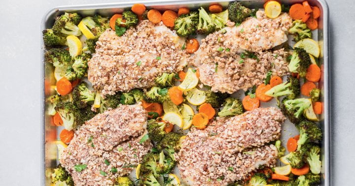 You Get Double Omega-3s With This Anti-Inflammatory Sheet Pan Dinner