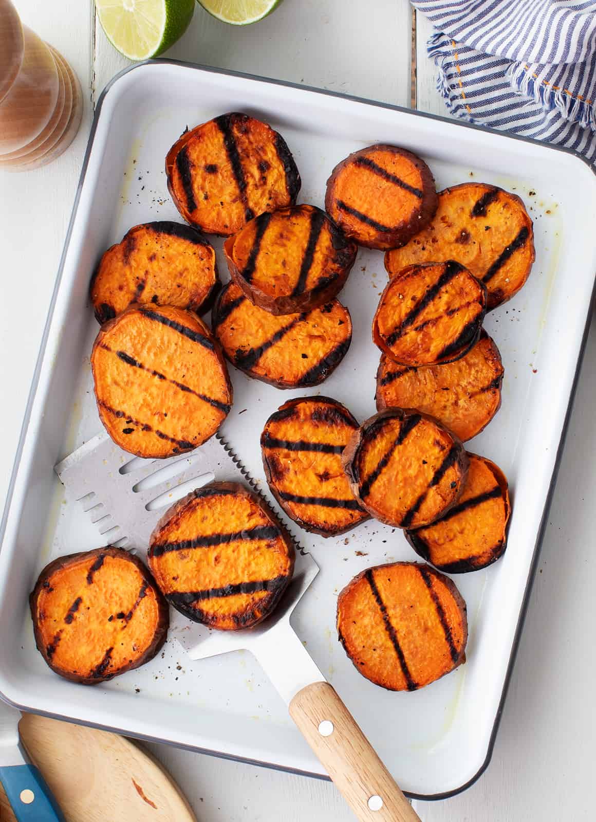 Grilled Sweet Potatoes - Love and Lemons