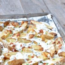 Oven-Baked Cheese "Fries" on 100 Days of Real Food