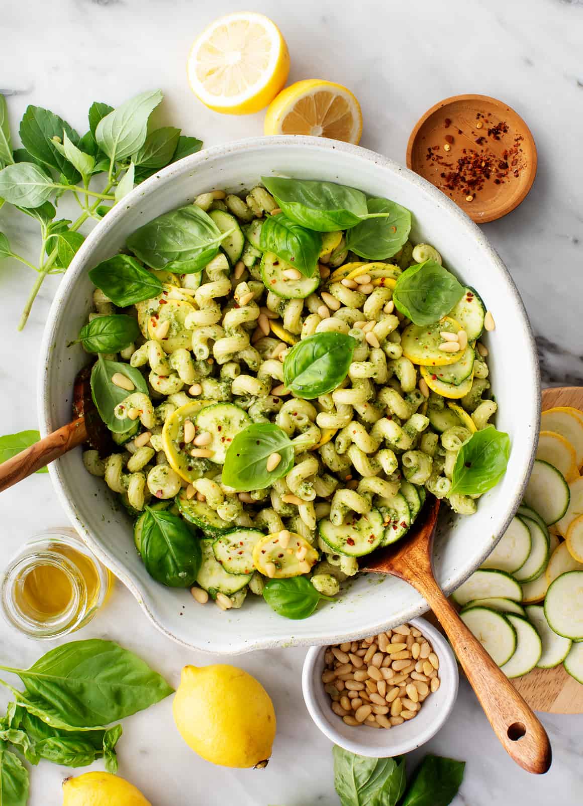 Pesto Pasta Salad - Love and Lemons