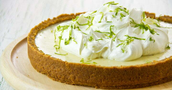 You'd Never Guess This No-Bake Key Lime Pie Features A Secret Healthy Ingredient