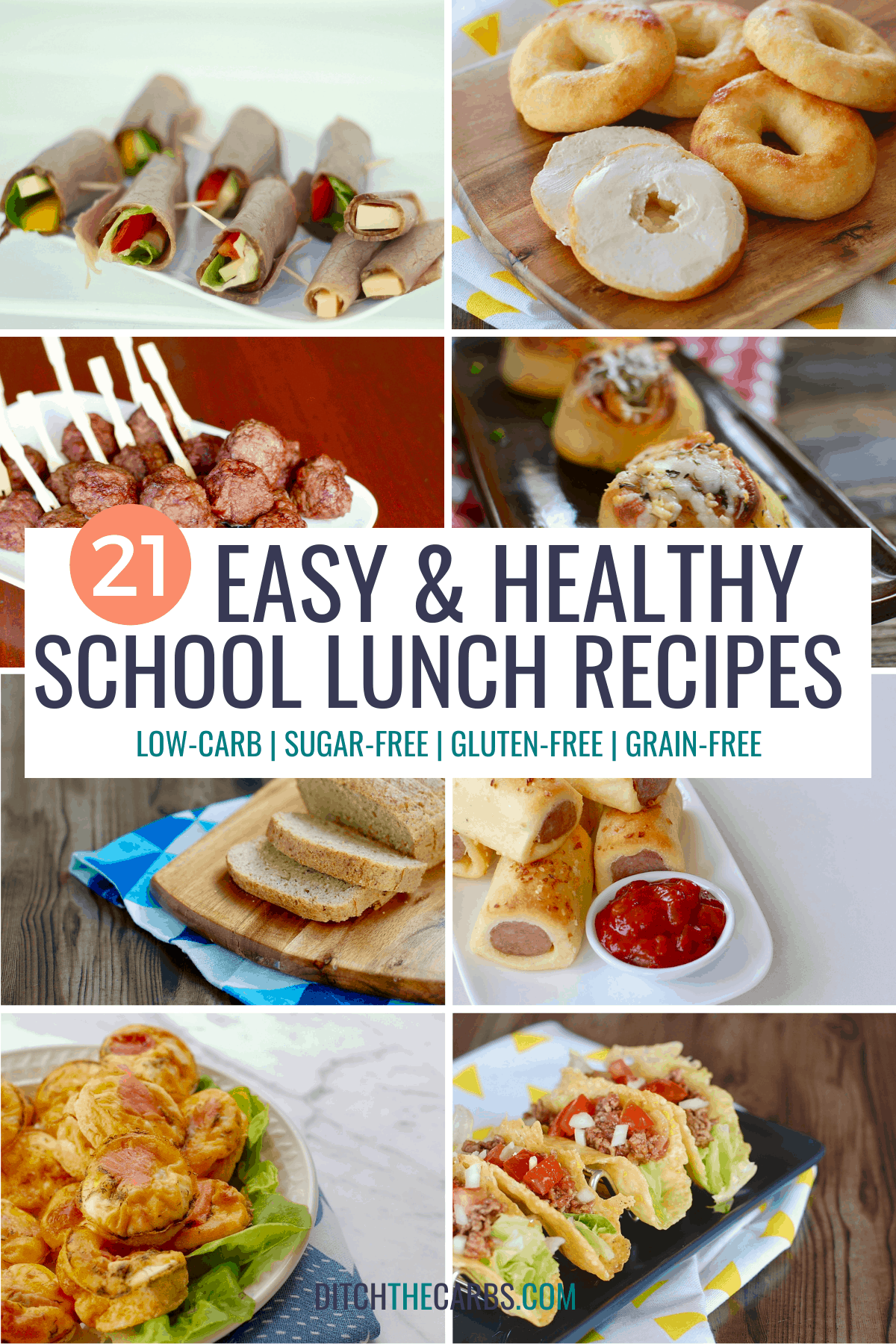 21 Easy Healthy School Lunch Ideas (Plus 50 Snack Ideas) - how to save ...