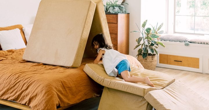 Stir-Crazy Kids? How To Transform Your Living Room Into A Playground (Safely)