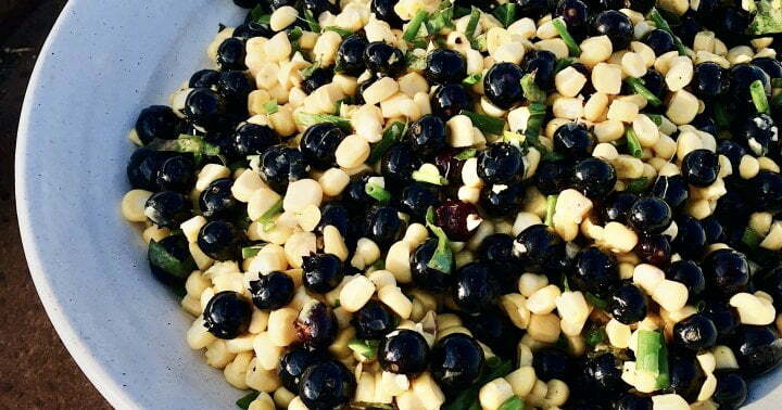 Embrace Peak Summer Produce With This Vibrant Corn & Blueberry Salad
