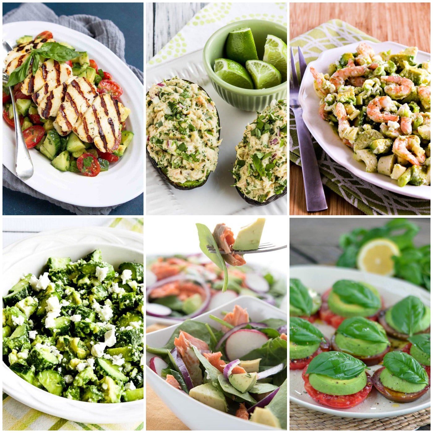 Low-Carb and Keto Salads with Avocado – Kalyn's Kitchen