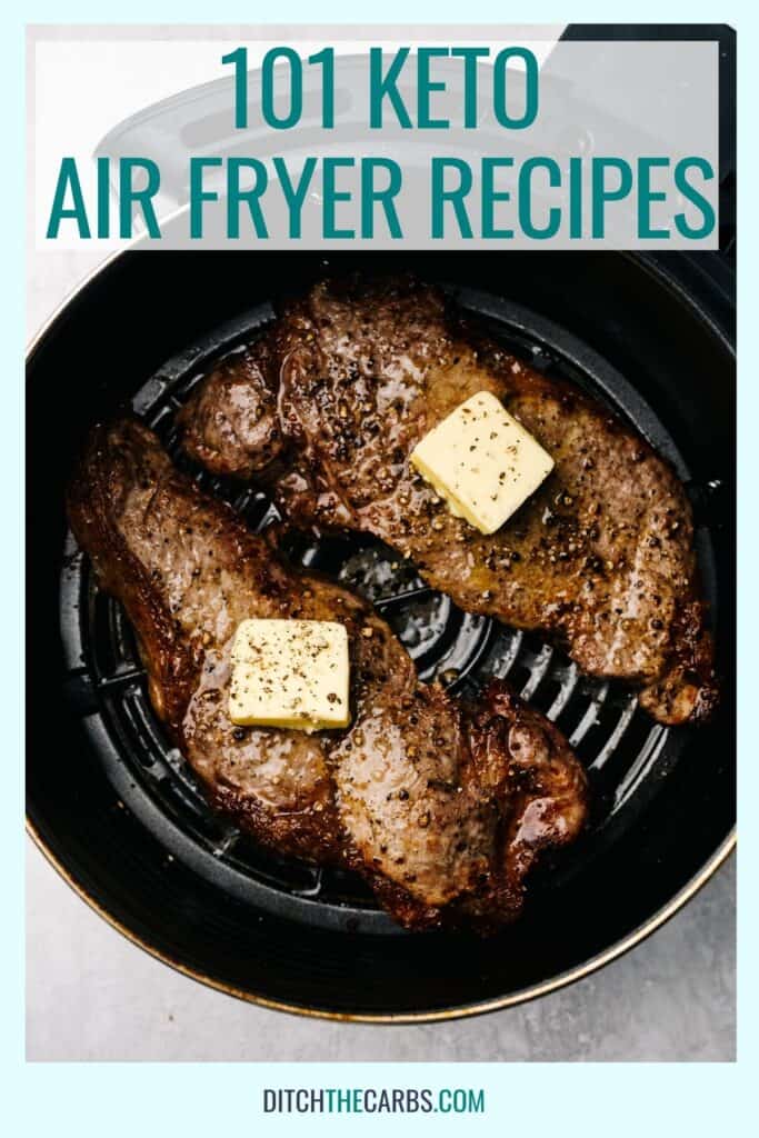 2 steaks with butter