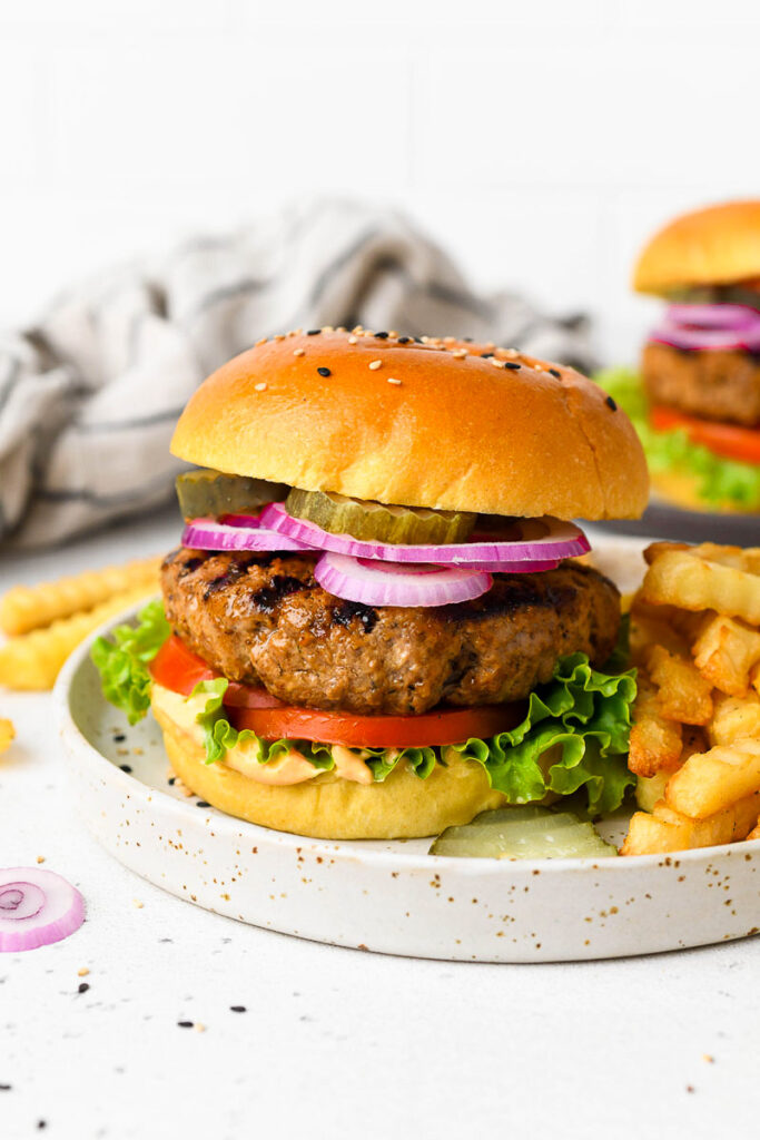 Homemade Burgers | Less Meat More Veg