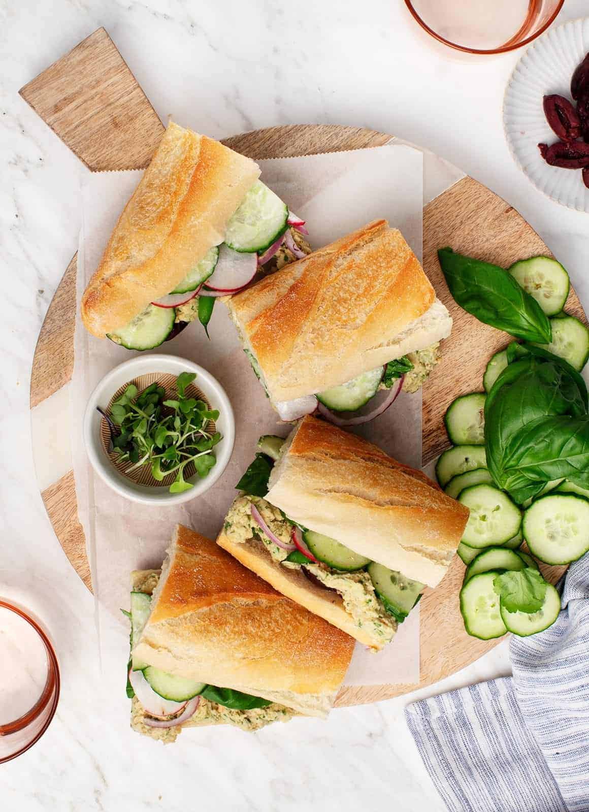 12 Vegan Sandwiches to Pack for Lunch - Love and Lemons