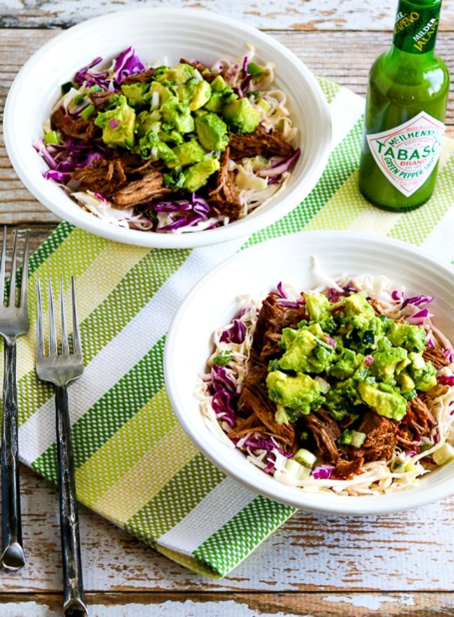 Green Chile Shredded Beef Cabbage Bowl second photo