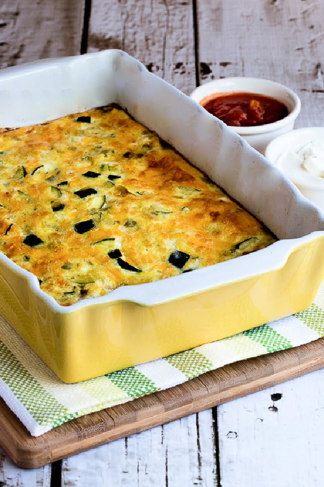 Zucchini and Green Chile Breakfast Casserole (Video) – Kalyn's Kitchen