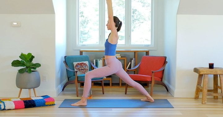 Feeling Overwhelmed? Try This 15-Minute Yoga Routine To Calm Your Body & Mind