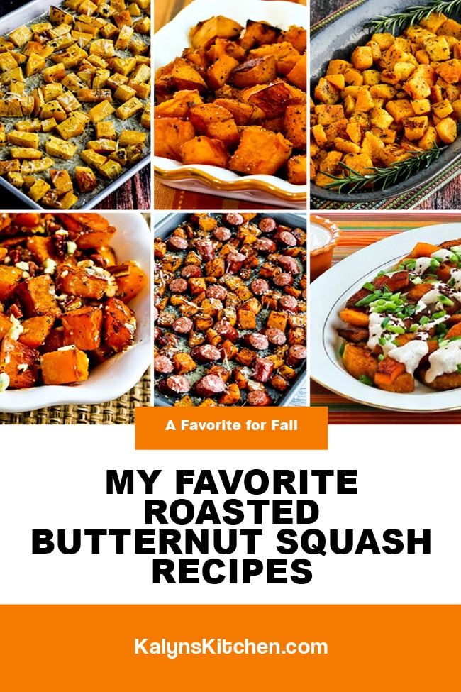 Pinterest image of My Favorite Roasted Butternut Squash Recipes