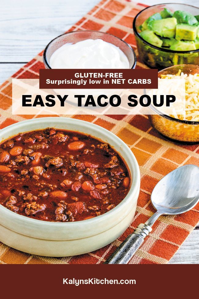 Pinterest Image Easy Taco Soup