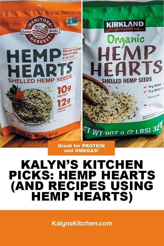 Pinterest image for Kalyn's Kitchen Picks: Hemp Hearts (and Recipes Using Hemp Hearts)