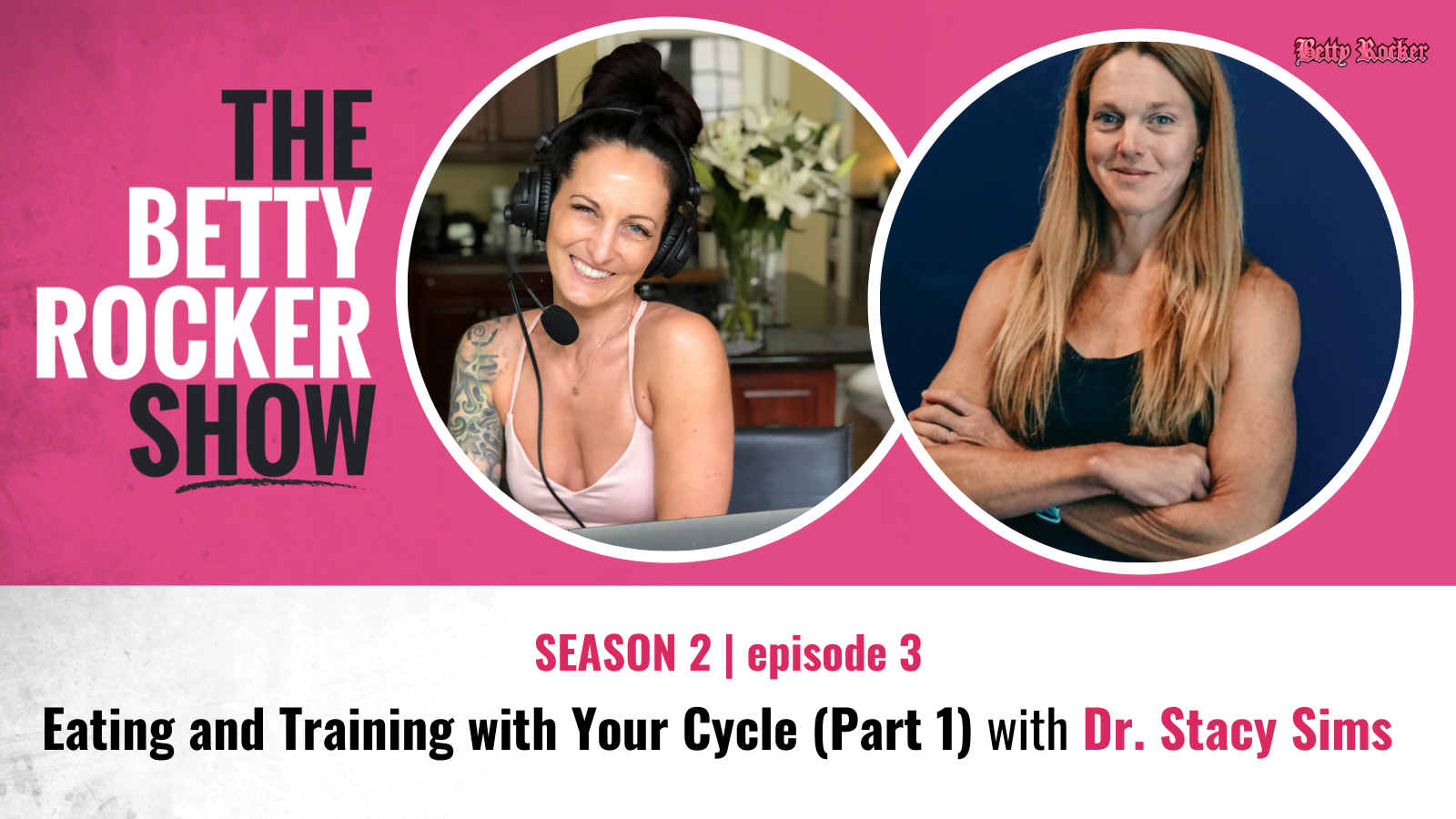 S2 – 3: Eating and Training with Your Cycle (Part 1) with Dr. Stacy Sims
